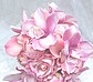 B051 Biedermeierstrauß rosé mit Calla und großer Orchidee