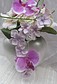WM073 Wurfstrauß lila flieder creme Orchidee